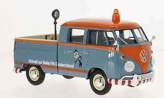 VW T1 DoKa, Kundendienst, Pick Up mit Material beladen